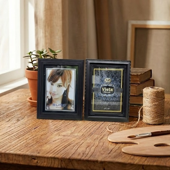 Bingkai Foto/Frame Foto Plastik Idola/Nibaru/8R 20x25 Cm Free Bubble