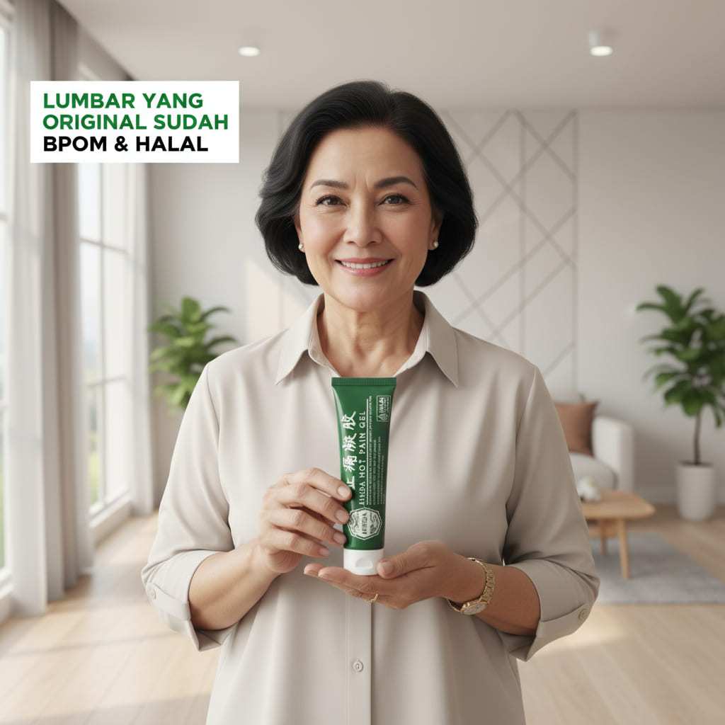 APDMP Lumbar Spine Cooling Gel 20g Obat Oles Syaraf Kejepit Nyeri Punggung Dan Sakit Sendi Lutut