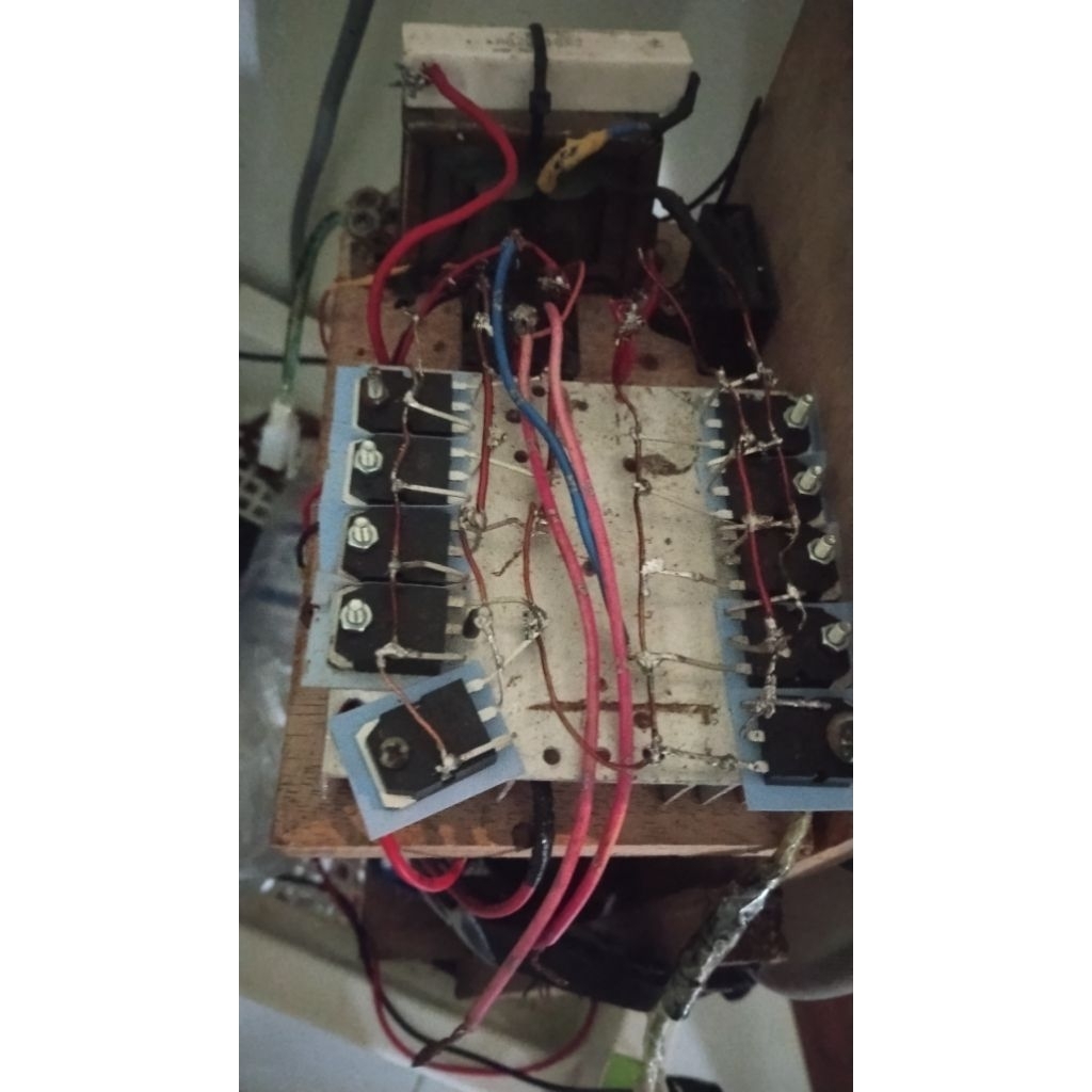 Setrum Pac terpo 3 amper 10 TR + aki Yuasa 10 Amper bekas masih normal