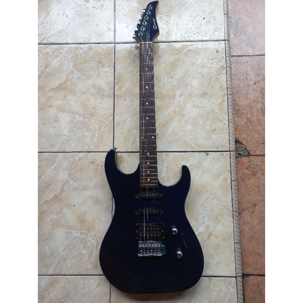 gitar merk caraya model HSS asli original buatan china