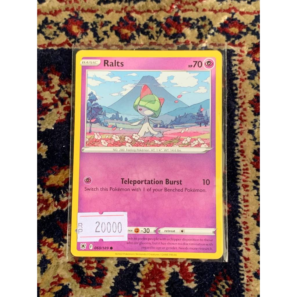 Ralts Pokemon Japanese 60/198