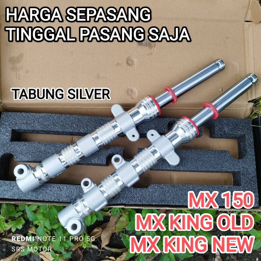 SRS Shock Sok Depan CNC MX King Import Malaysia New Old Variasi
