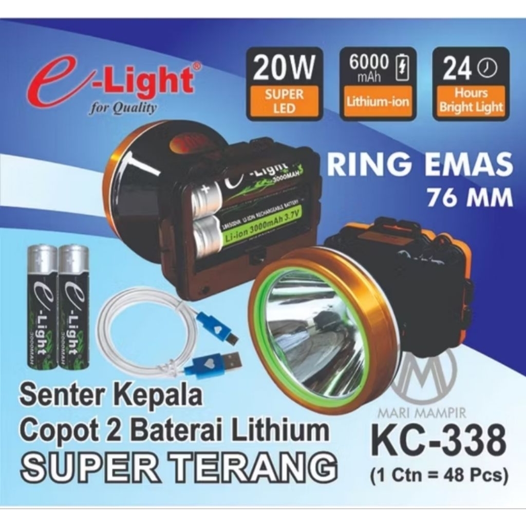 senter kepala NCL e light KC-338