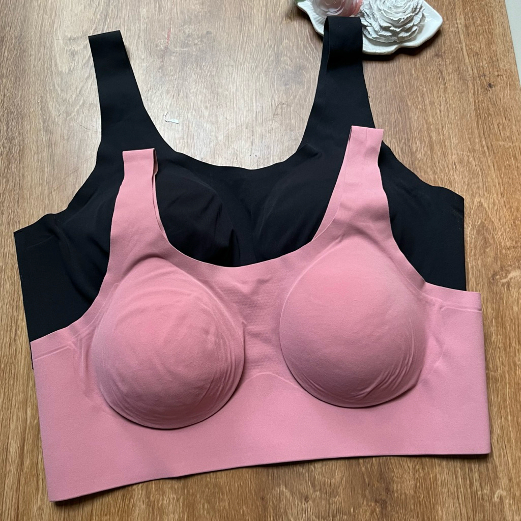 BRANDED BRA SEAMLESS TANPA KAWAT BUSA TIPIS RATA SIZE 30B 32B 34B 36B 38B 40B XS S M L XL BRALATTE P