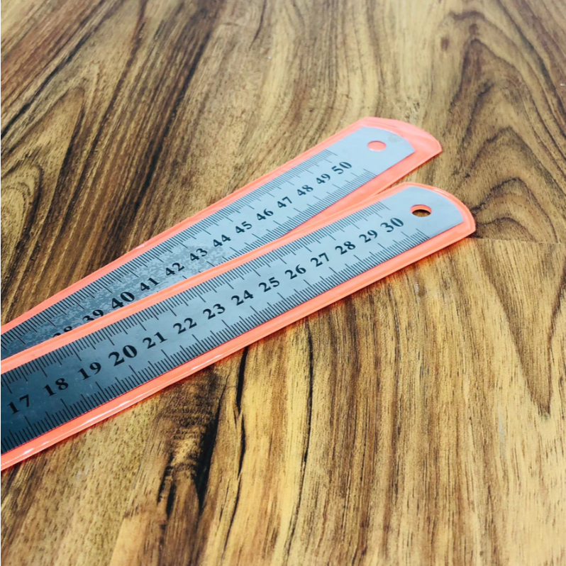 Penggaris Besi / Mistar Besi / Stainless Ruller 30 CM - 50 CM