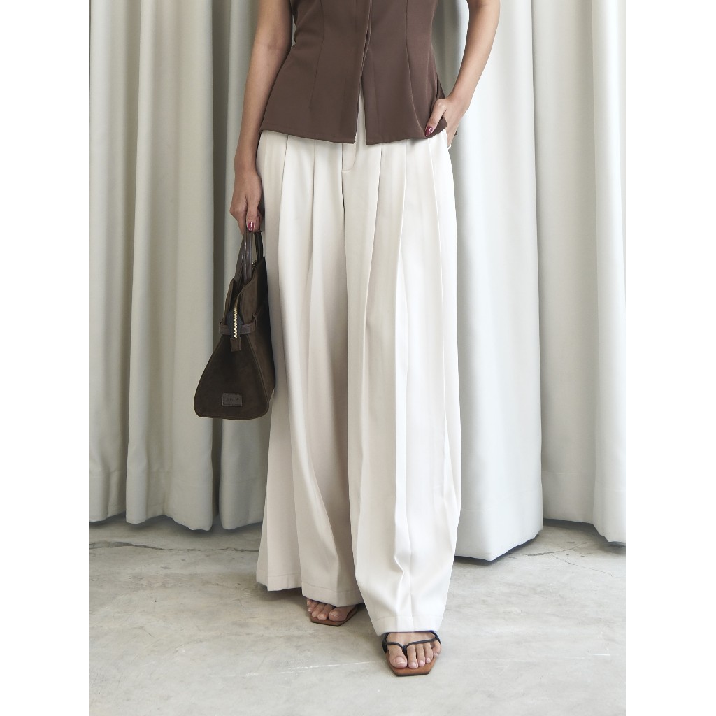 PASTELLY OUTFIT - Power Lines - Verse Pleats Pants