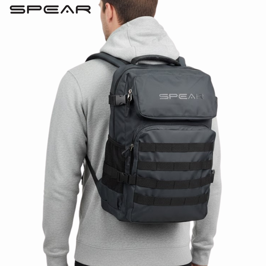 SPEAR Tas Ransel Sporty Backpack Travel Tas Kantor Import Tas Punggung Sport Ransel Laptop BP-1711