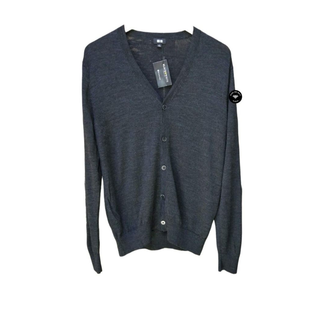 UNIQLO WOMEN'S CARDIGAN/CARDIGAN WANITA BLACK & WHITE COLLECTION