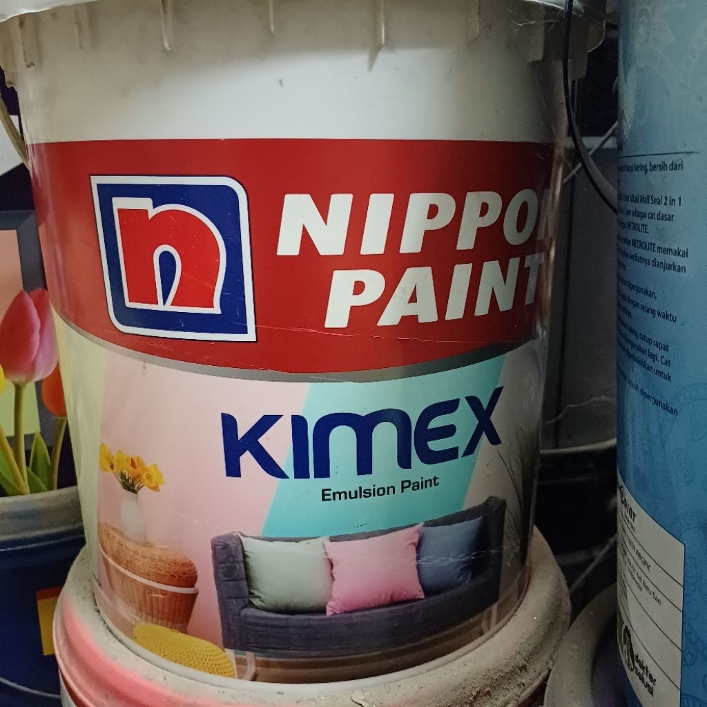 NIPPON PAINT KIMEX WARNA PUTIH 4KILO
