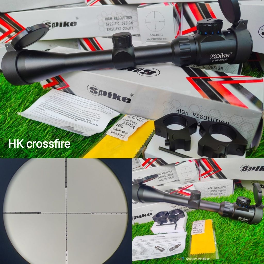 telescope spike 3-9x40 eg HK crossfire