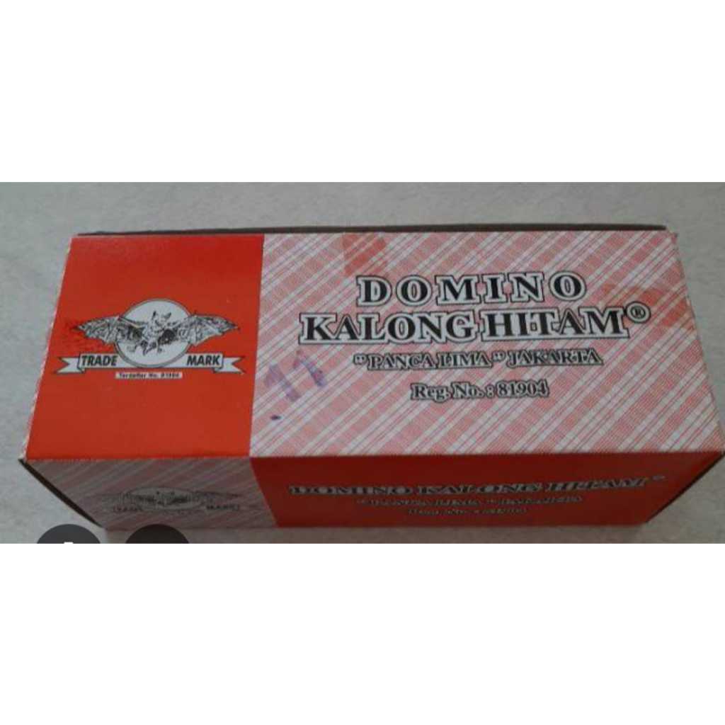 Mainan Kartu Domino Gaple Kalong Hitam Awet