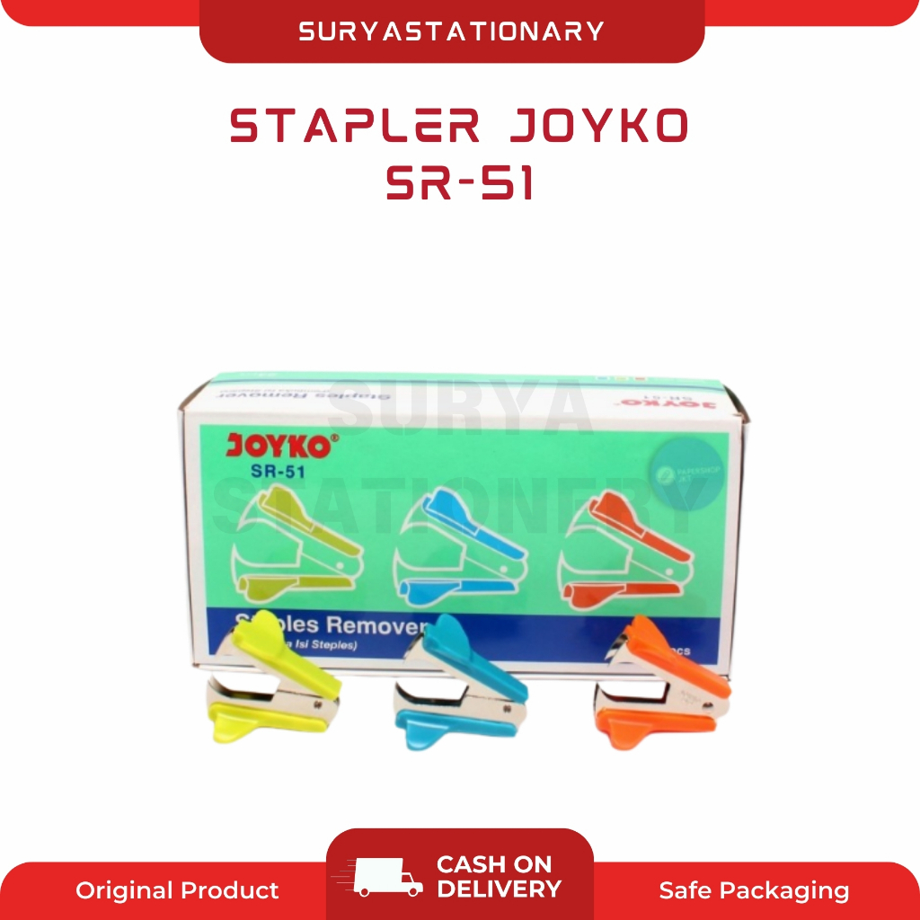 (PCS) Stapler Remover SR-51/ Pembuka Isi Staples Joyko SR-51 / Remover Joyko SR-51