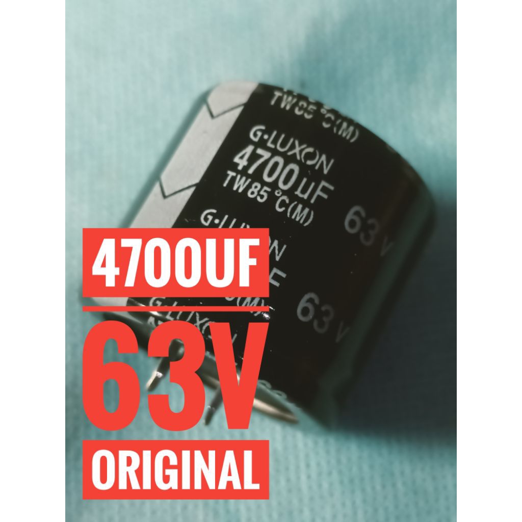 Elco 4700uf 63v original