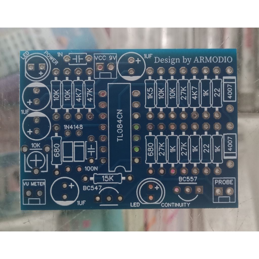 PCB ESR Meter Analog kecil dobel layer