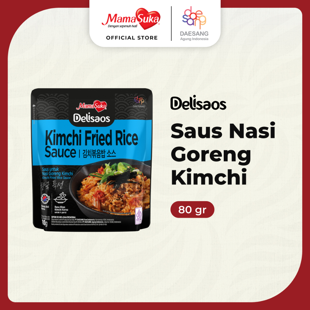 Delisaos Saus Nasi Goreng Kimchi 80gr