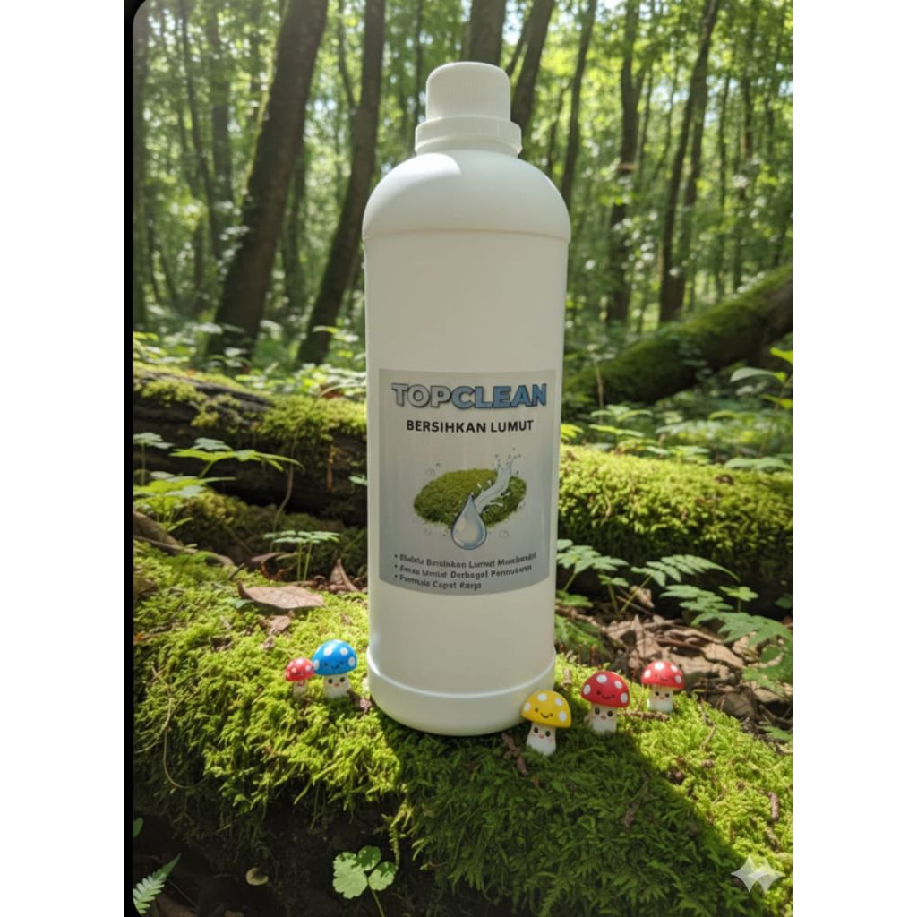 Pembasmi lumut paving semen penghambat lumut