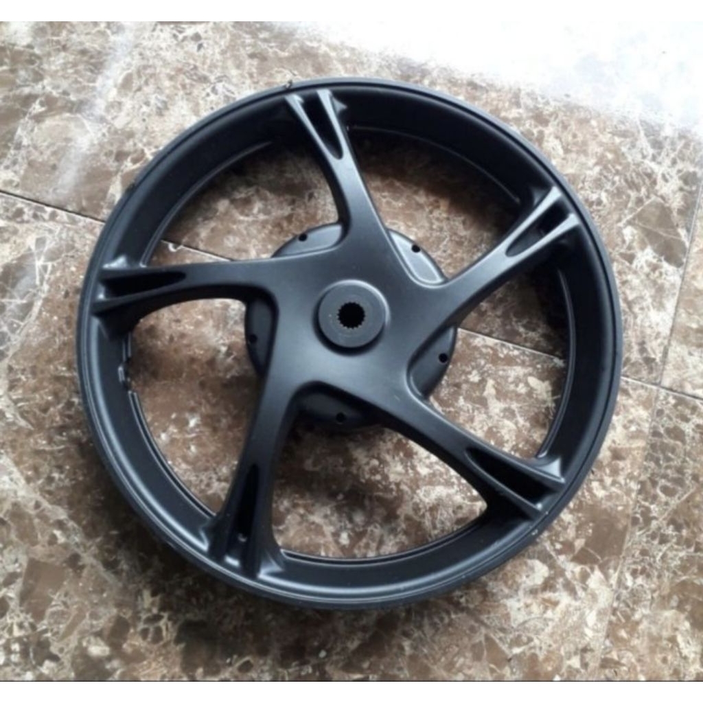 velg mio sporty, mio soul karbu belakang original copotan