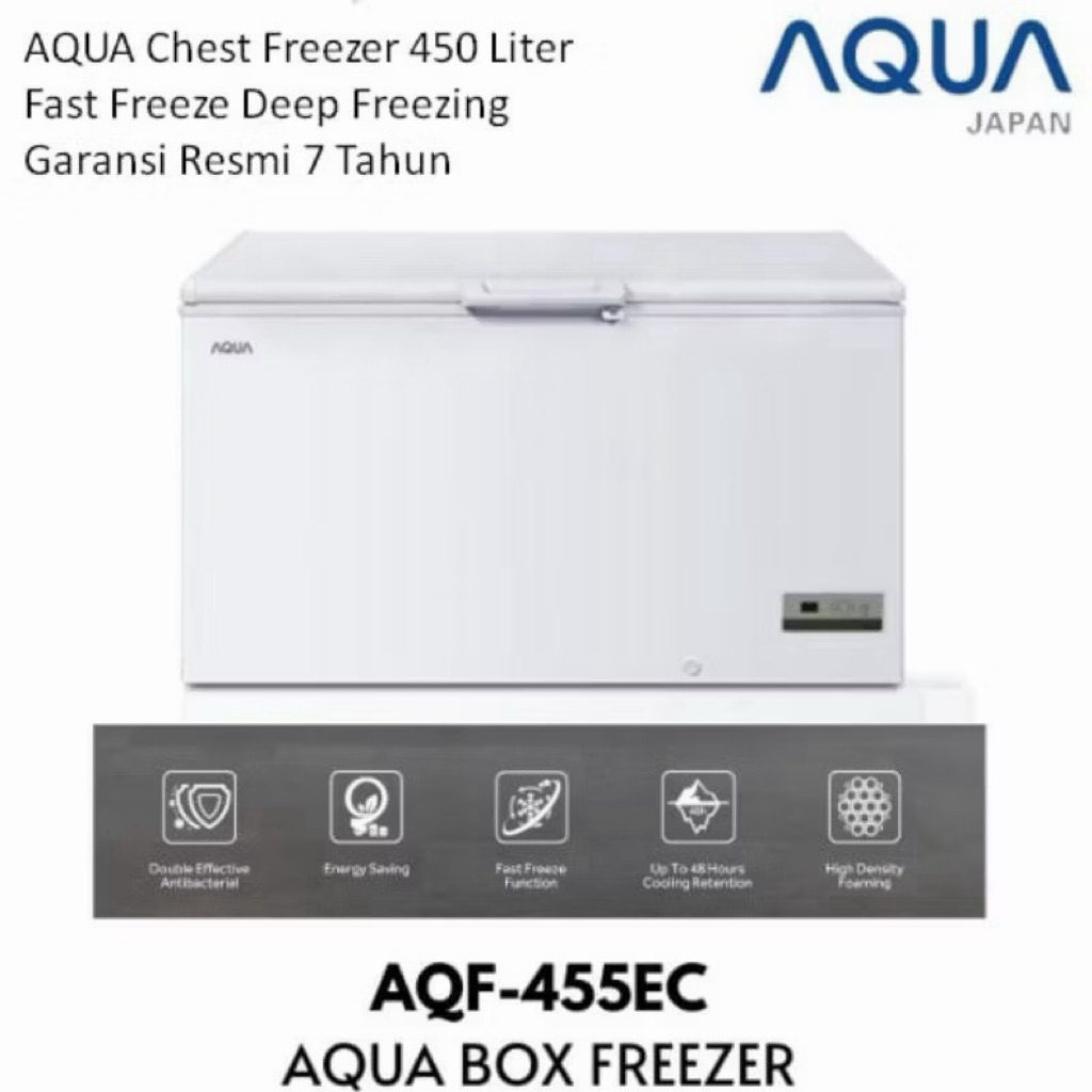 FREEZER BOX AQUA AQF-455EC AQF 455EC 450L