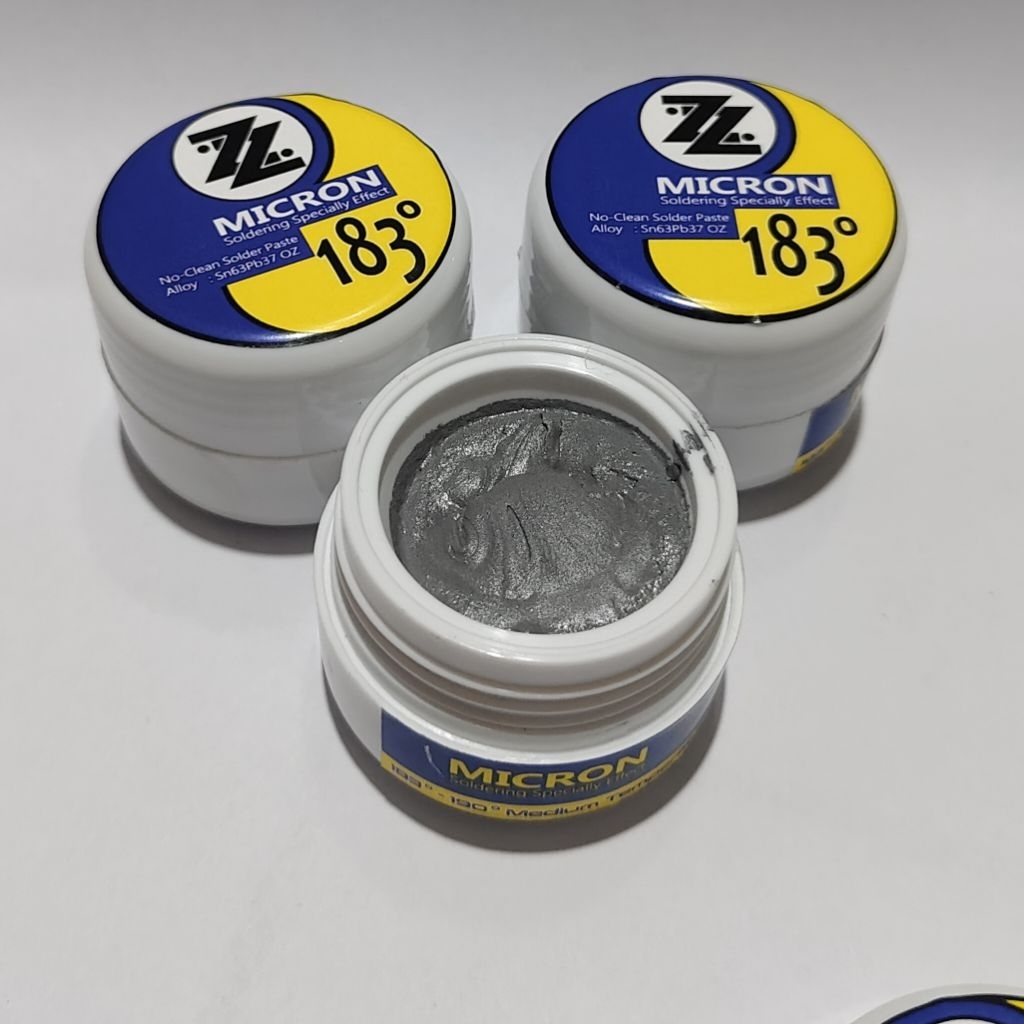 TIMAH PASTA SOLDER IC SMD SOLDERING ANTI KERING TIMAH CAIR 35GR CETAK CPU RAM EMMC