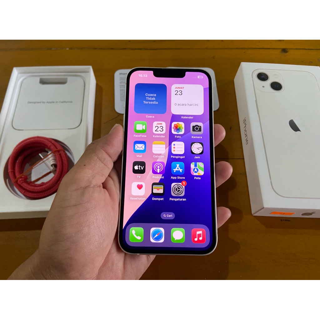 IPHONE 13 128GB BEKAS ORIGINAL SECOND