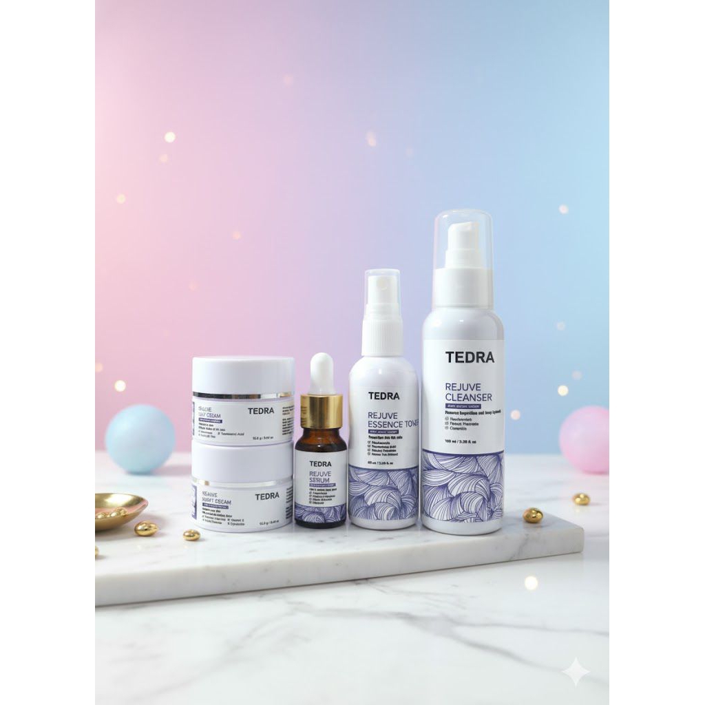 Tedra Skincare Rejuve Series/ Skincare Anti Aging/ Skincare BPOM
