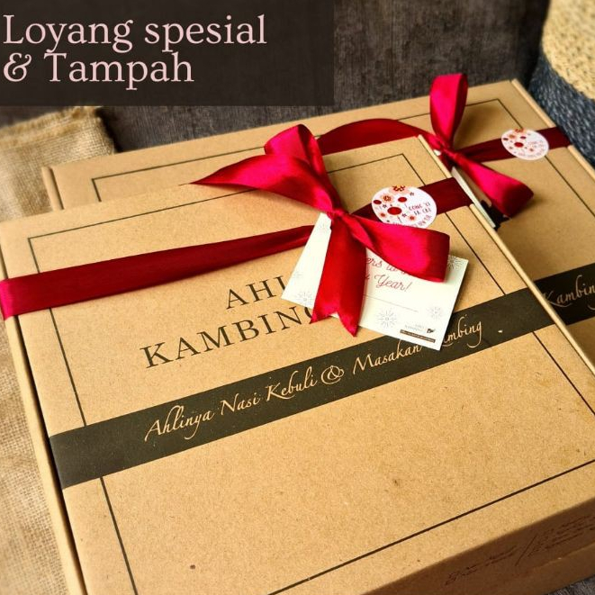 (INSTAN) Hampers Imlek Nasi Kebuli/Mandhi Loyang 3 Porsi
