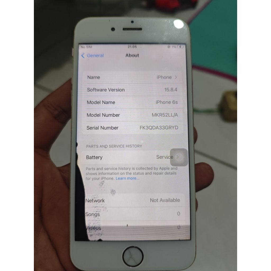 mesin iPhone 6s 64gb normal