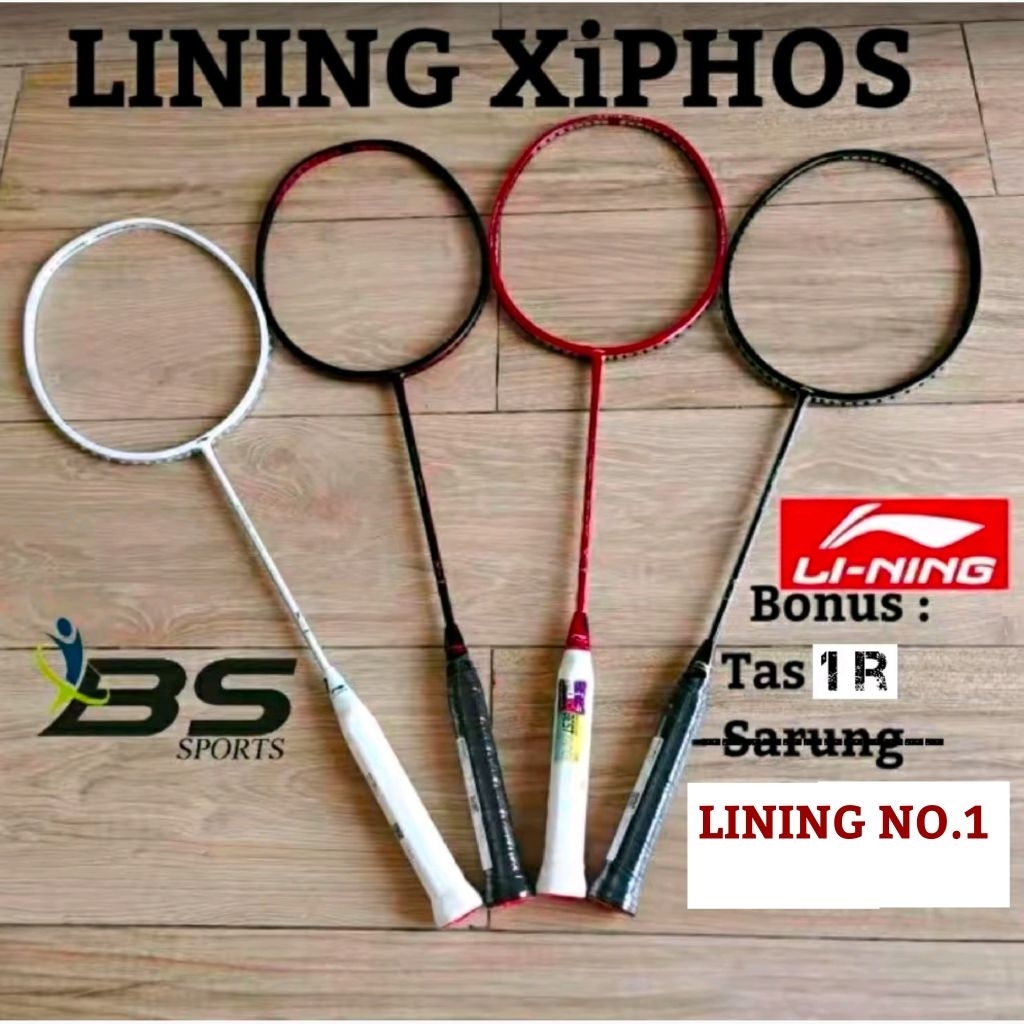 RAKET BADMINTON RAKET LINING XiPHOS X-1 / X1 ORIGINAL