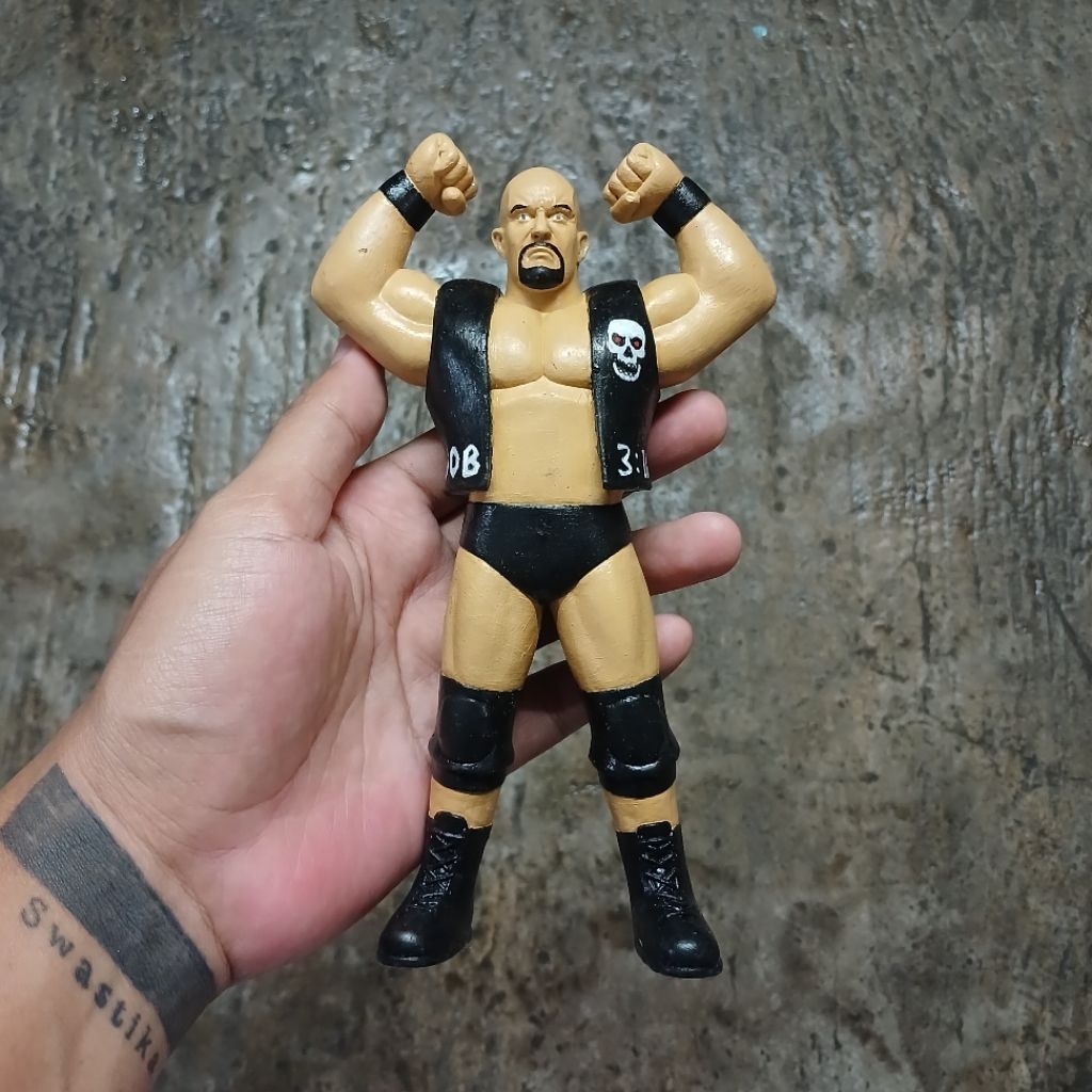 Action Figure Vintage WWE Classic Superstars Stone Cold Steve Austin Original Jakks Pacific 2007