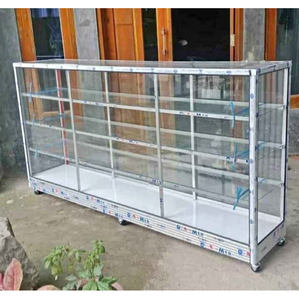 Etalase Warung 2 meter ( CIREBON ONLY )