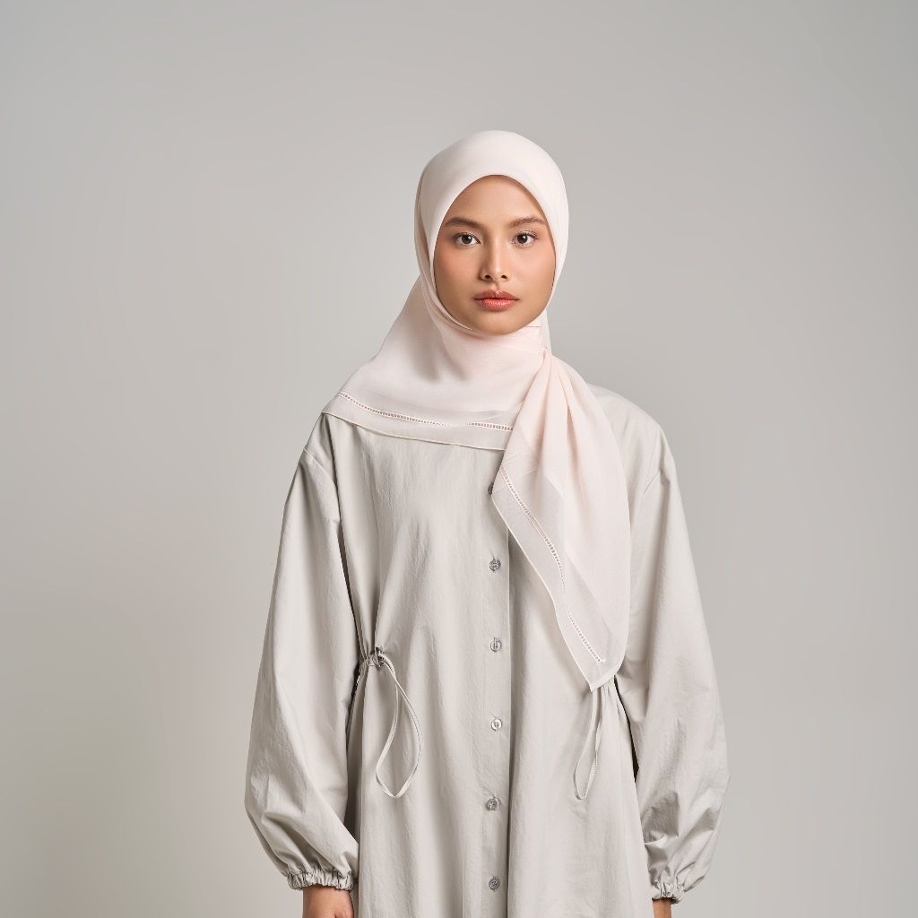 Napocut afiya embroidery original jilbab segiempat