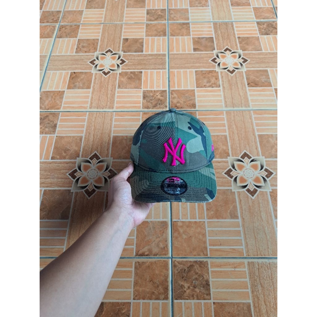 TOPI NEWERA NY CAMO