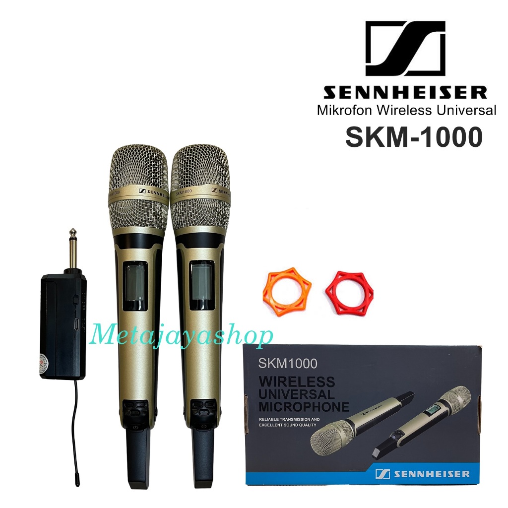 Mikrofon Wireless Handle Senheiser SKM1000 Mic Wireless Gagang Microphone  Handheld