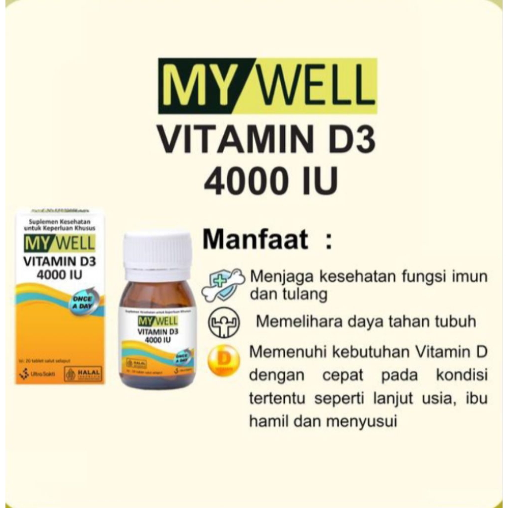 my well vitamin D3 4000 IU auto imun
