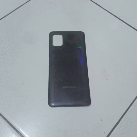Backdoor Samsung A31 Navy ORI Second