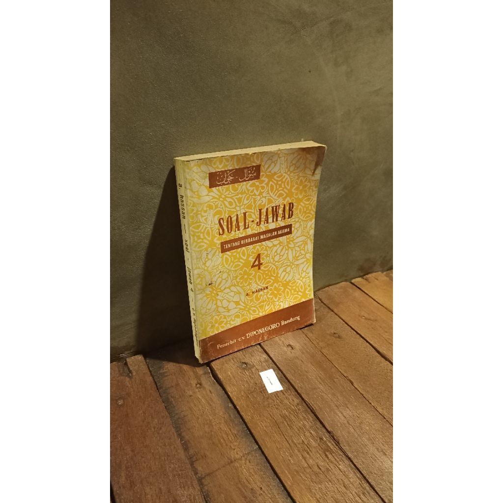 soal jawab tentang berbagai maslah agama jilit 4