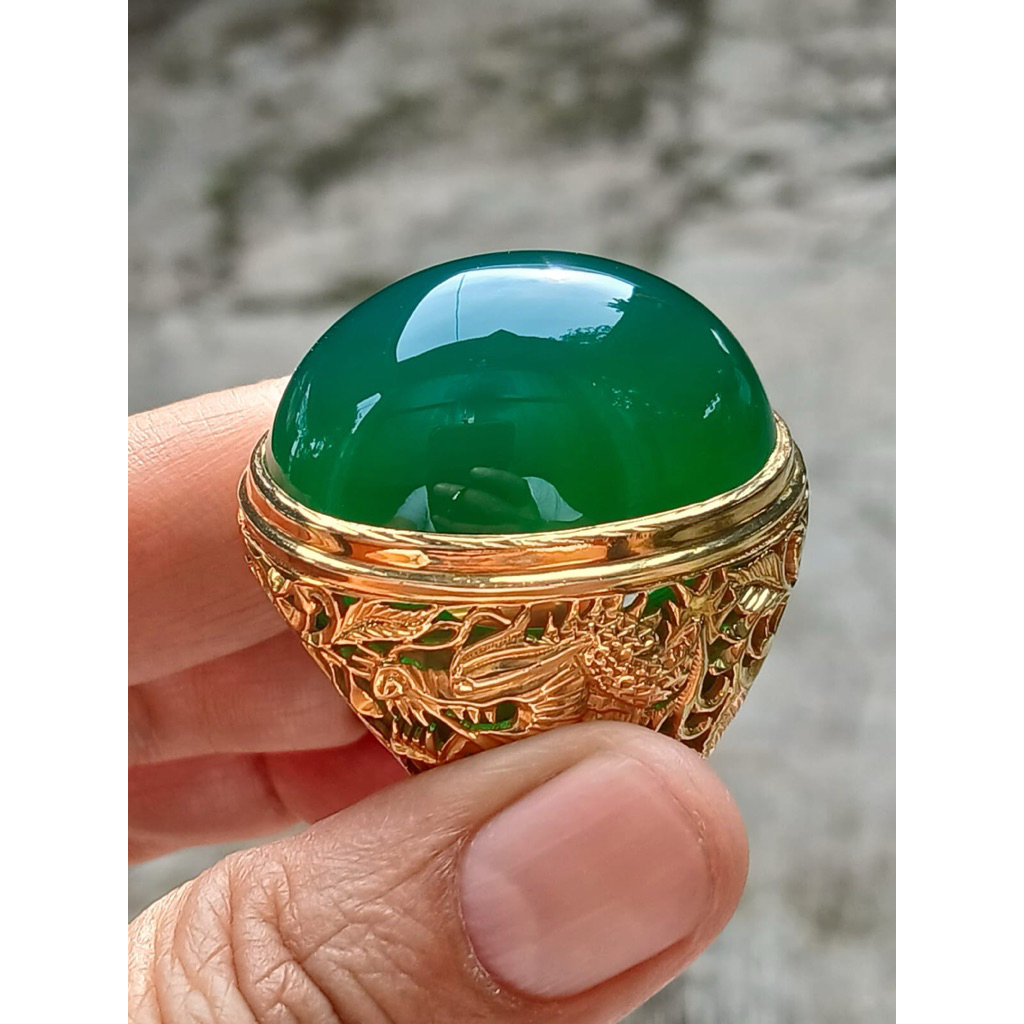 Batu Hijau Garut DARSON Asli Top Quality berkiut Segel 4x Juara di Kelasnya