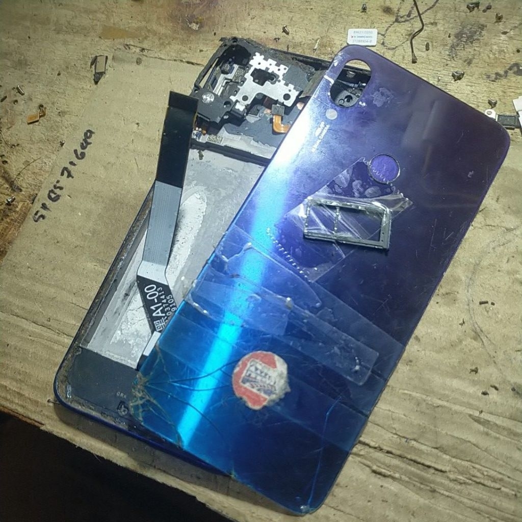 FRAME TATAKAN LCD XIAOMI REDMI NOTE 7 ORIGINAL COPOTAN