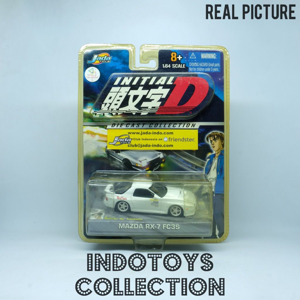 Jada Toys ~ Mazda RX-7 FC3S Initial D Rare