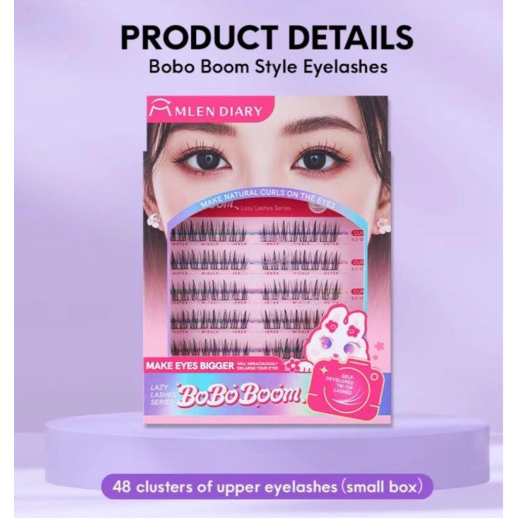 PL Mlen Diary Bobo Boom Lashes Only