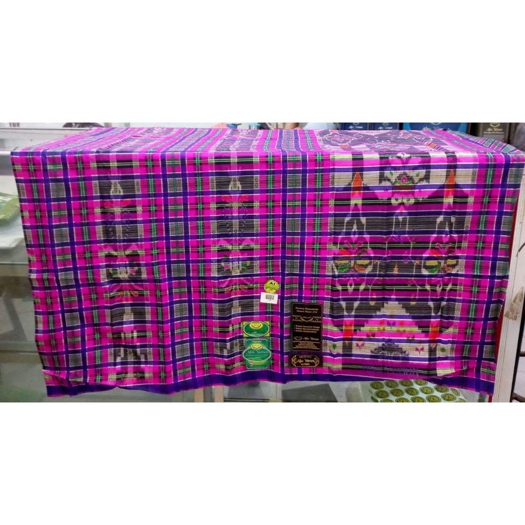 Sarung Abu Yaman original full sutra/sarung jadul