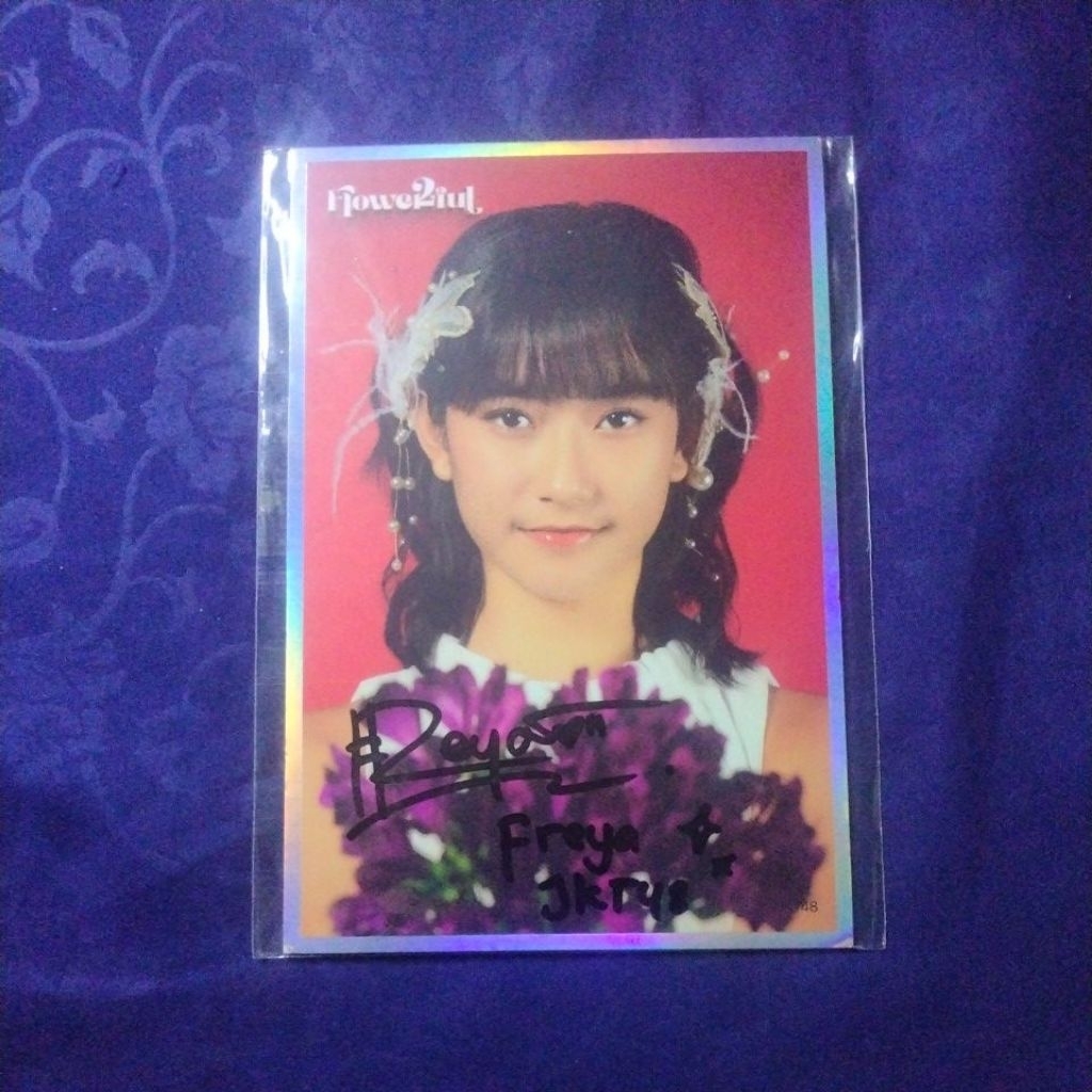 Photoprint Freya Benefit Flowerful Official 100% JKT48 [ BISA COD ]