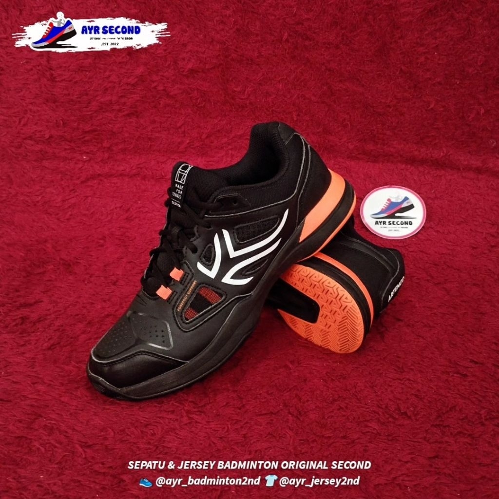 Sepatu Badminton Tennis ARTENGO TS500 Original Second