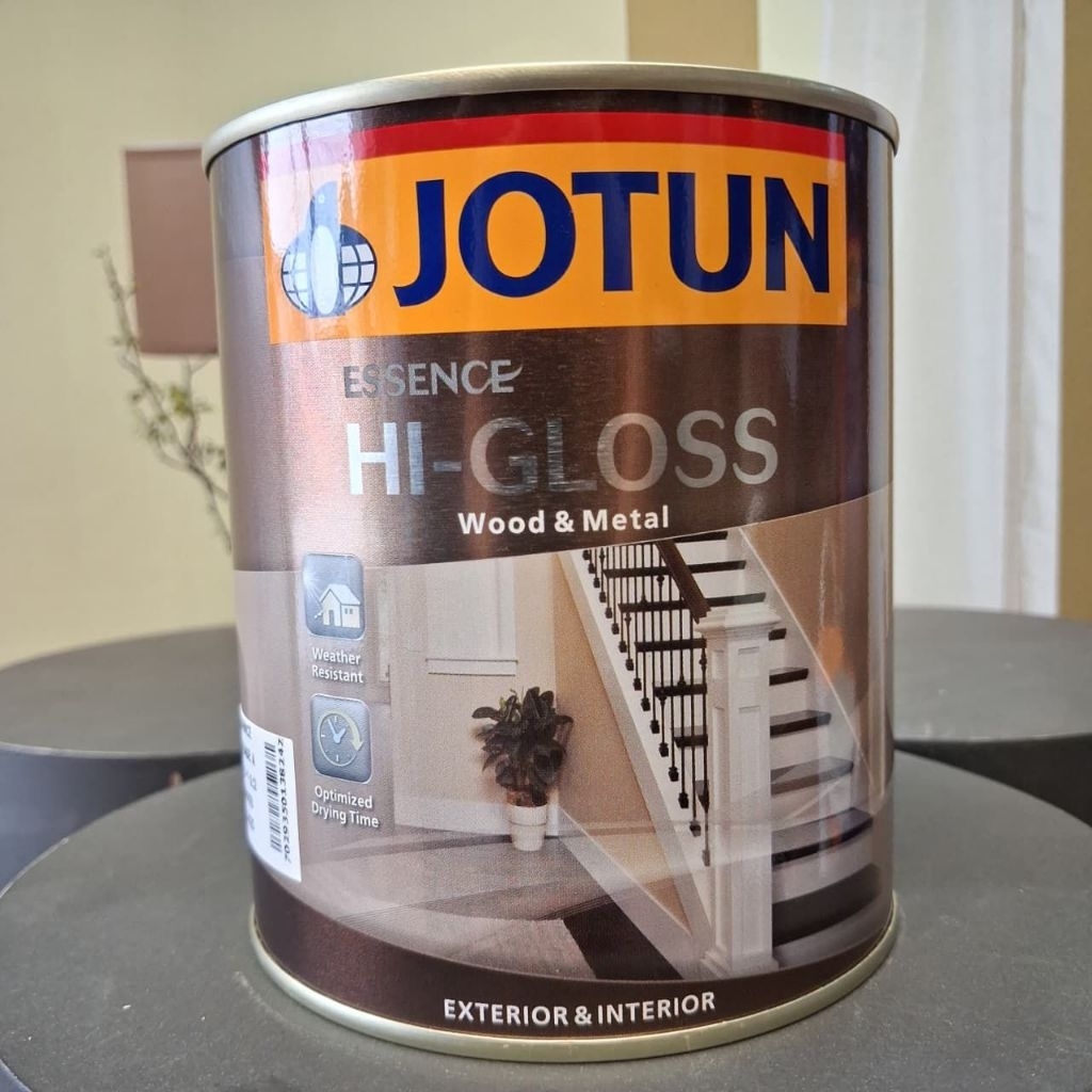 JOTUN ESSENCE HI-GLOSS 1KG/CAT KAYU DAN BESI/CAT MINYAK/CAT MINYAK SOLVENT BASED