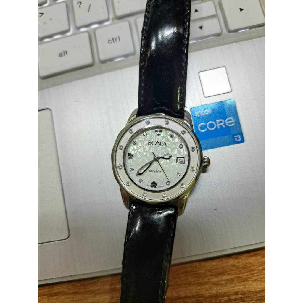 Jam Tangan wanita BONIA B10017 Black Original