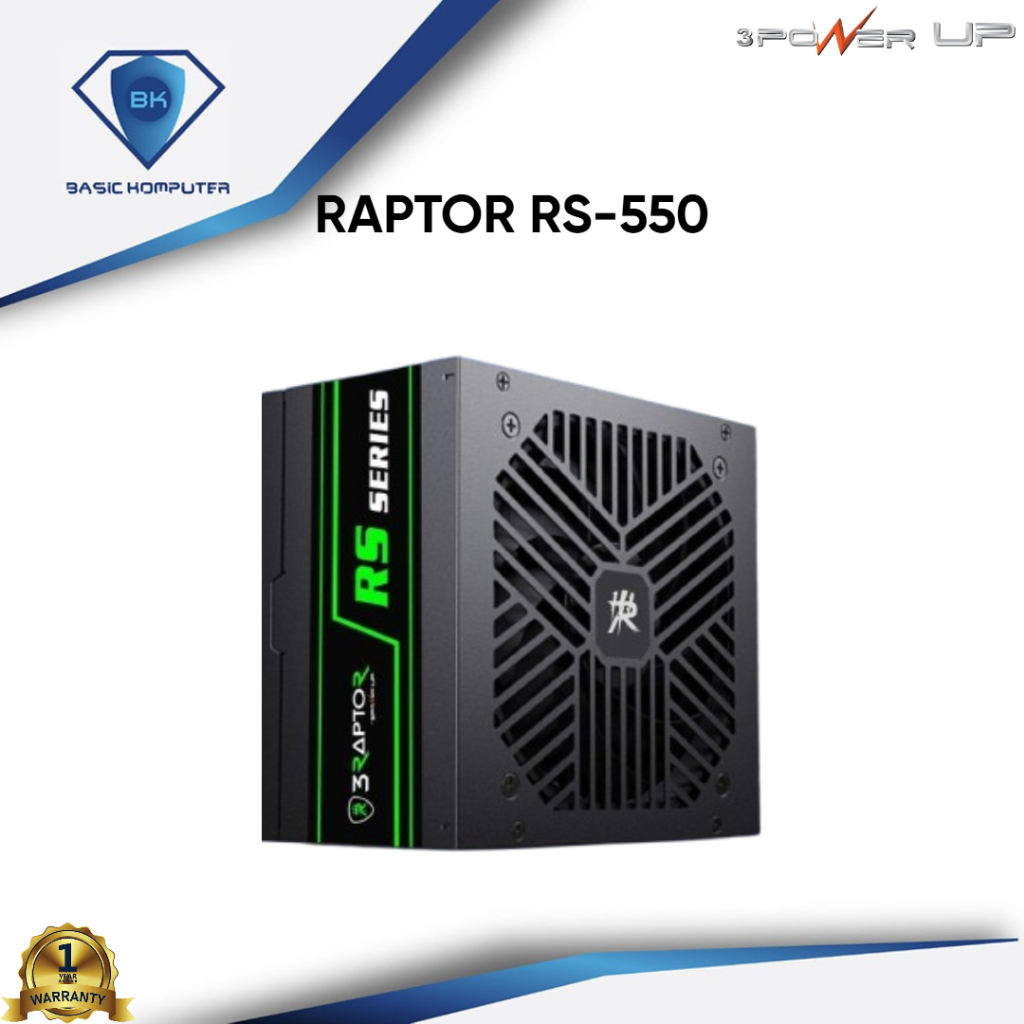 Casing PC PSU Raptor RS550