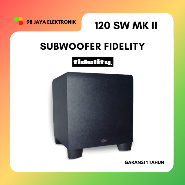 SUBWOOFER FIDELITY 120 SW MKII Garansi Resmi
