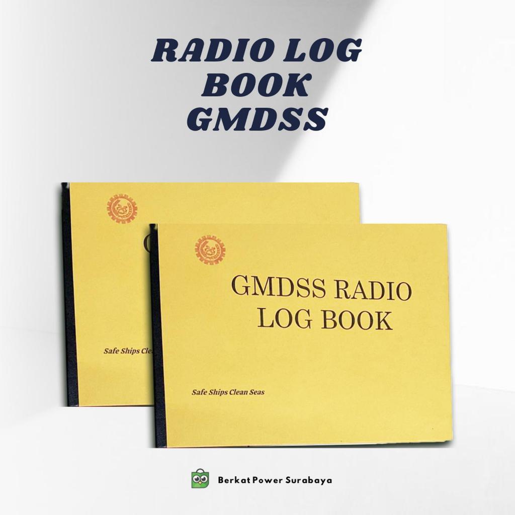 Buku Kapal Radio Log Book Gmdss