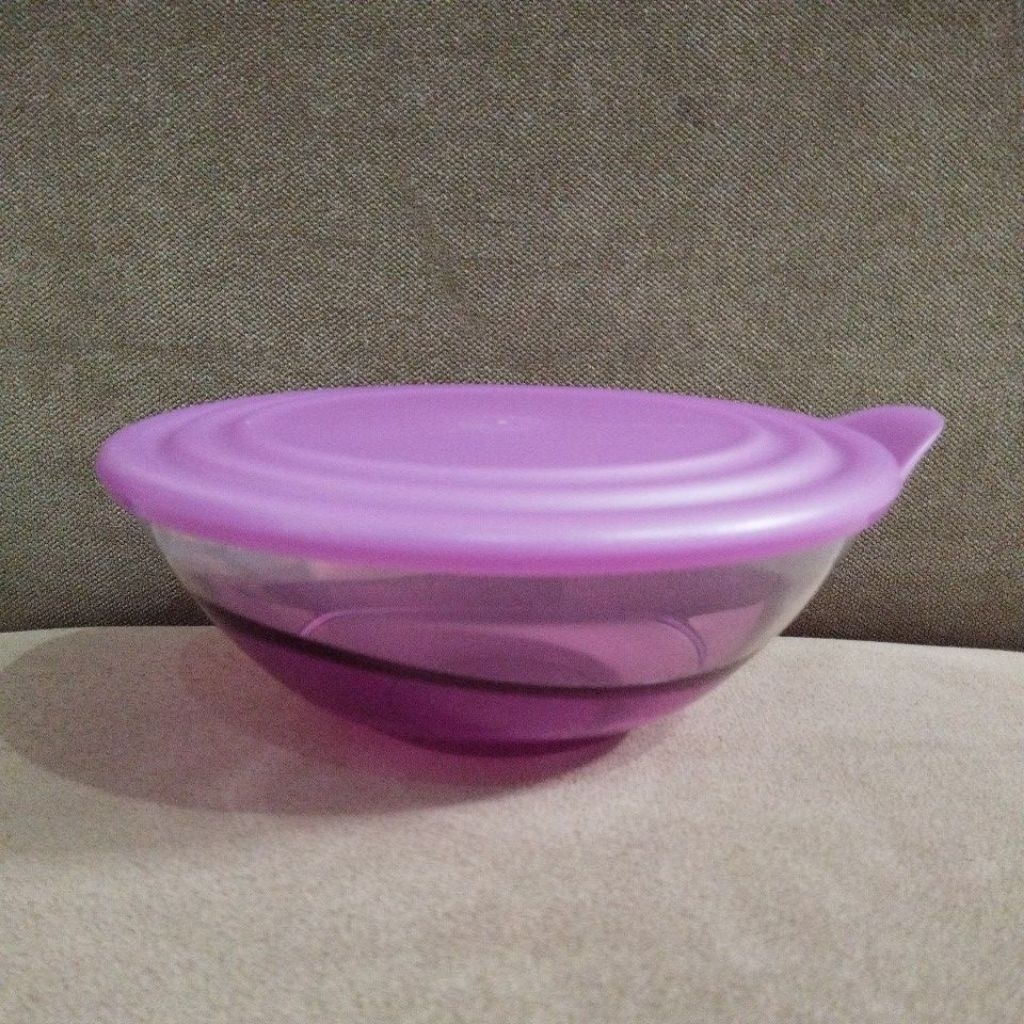 bowl eleganzia 600ml tupperware BARU 1pcs