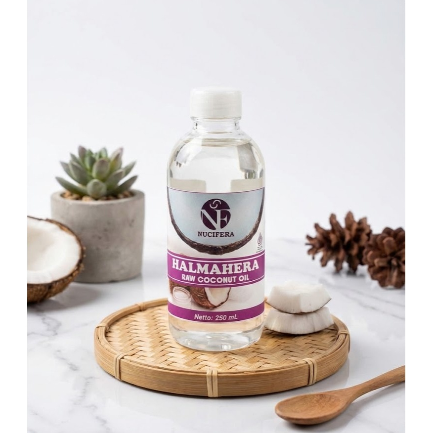 NUCIFERA Raw Coconut Oil (VCO) | Minyak Kelapa Asli 250ml